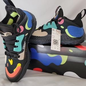 Size 8 Adidas Harden Vol 5 "Black" FZ1070